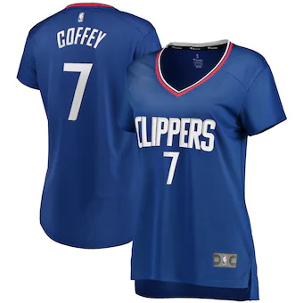 womens fanatics branded amir coffey royal la clippers fast-192